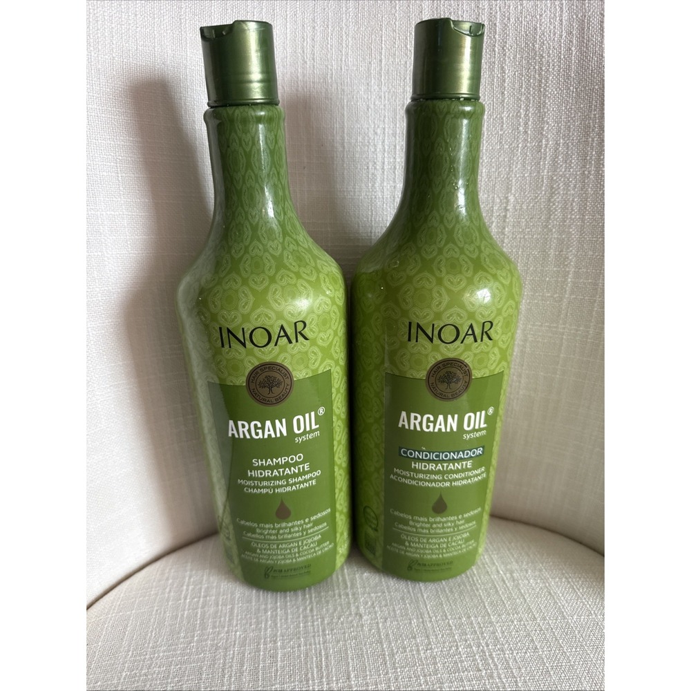 INOAR‎ Argan Oil System hydrating and smoothing Shampoo & conditioner 1 Liter